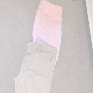 Kids jeans with adjustable waistline .